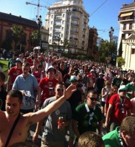 Marsch durch Sevilla