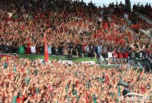 Heimspiel gegen die SGE