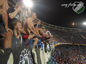 Im Estadio Vincente Calderon