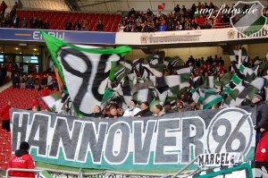 Kleine Fanaktion in Stuttgart